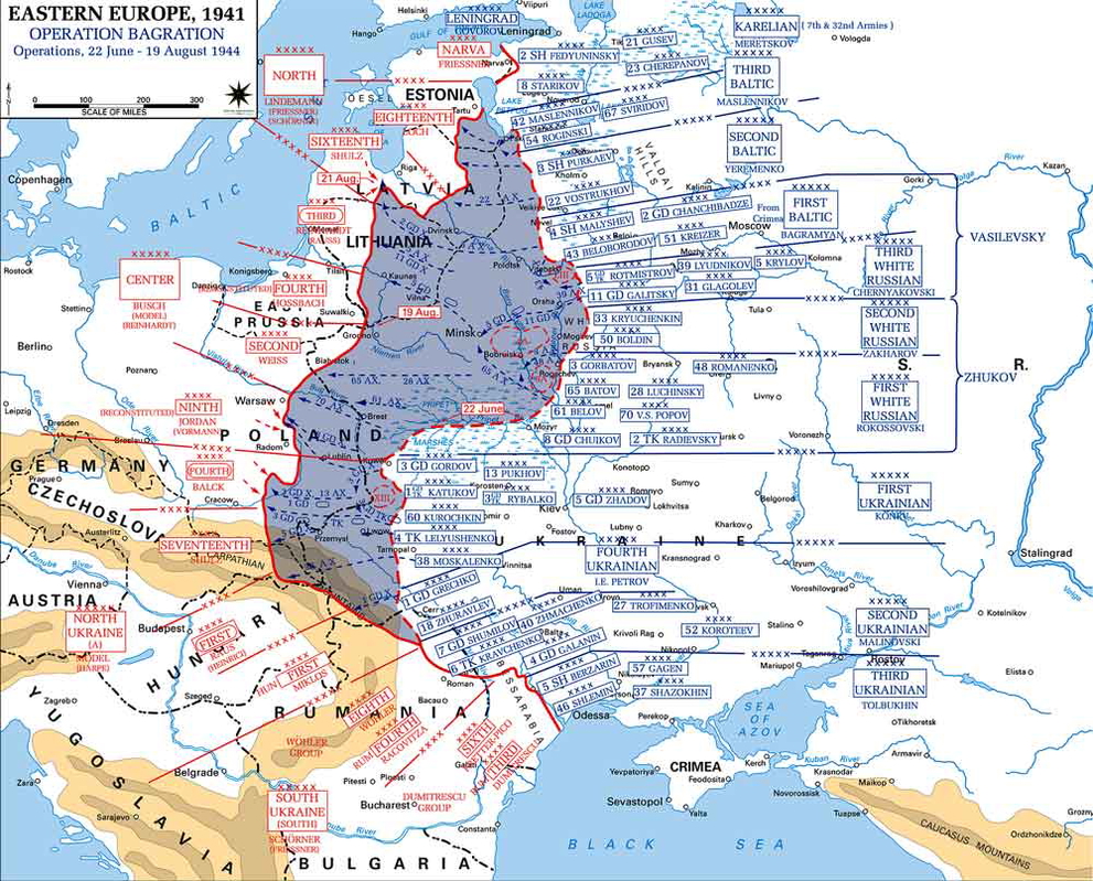 operation bagration map