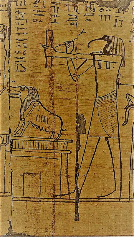 papyrus thoth book dead egyptian gods new kingdom