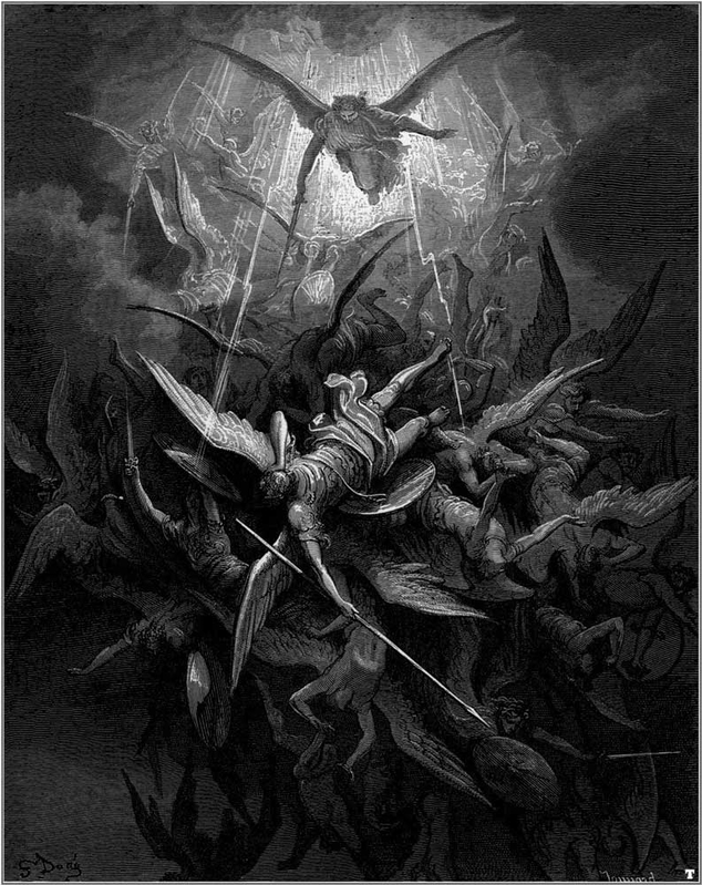 paradise lost angels bible