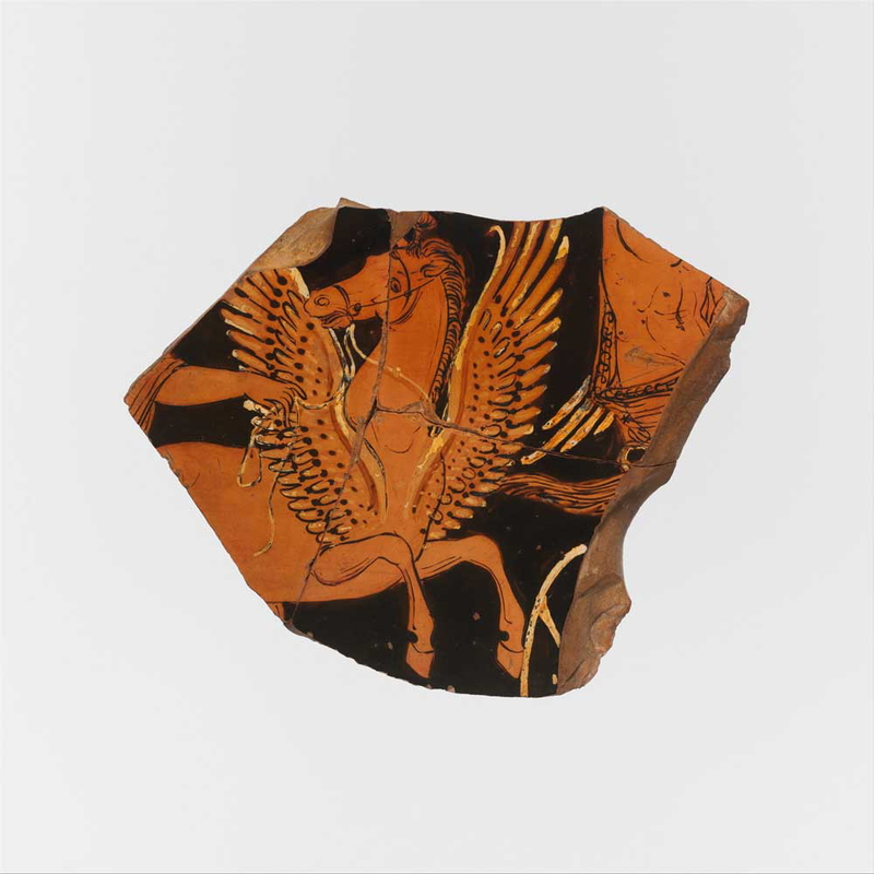 pegasus pottery ancient horses