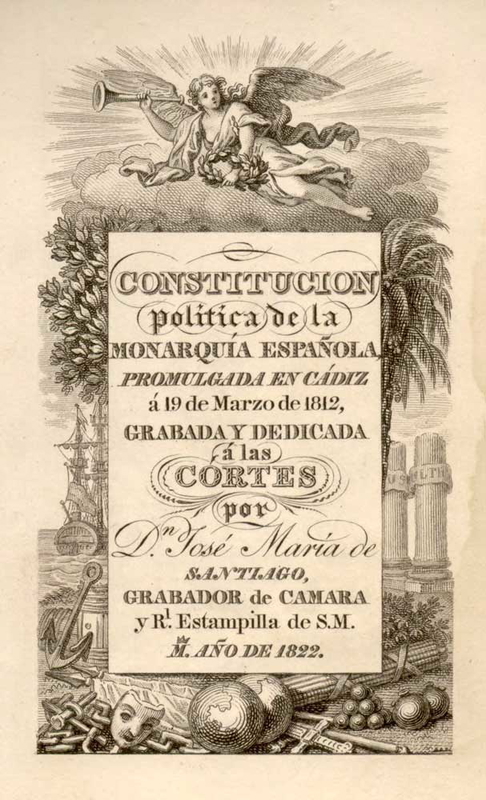 political constitution spanish monarchy abolishing spanish inquisition