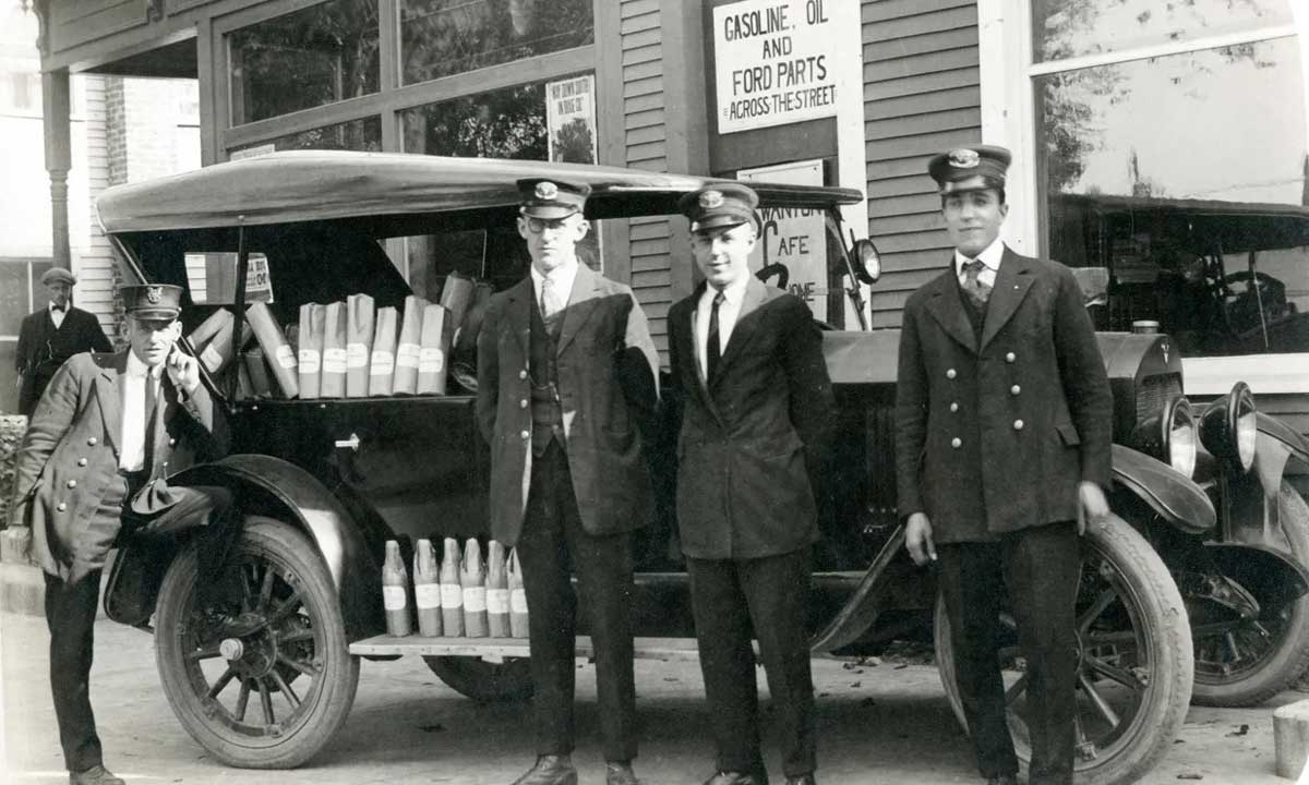 prohibition era bootleg whiskey