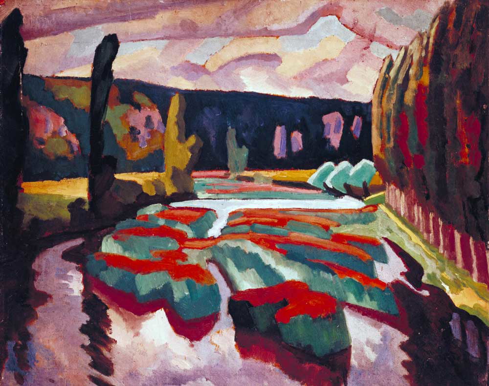 river poplars roger fry
