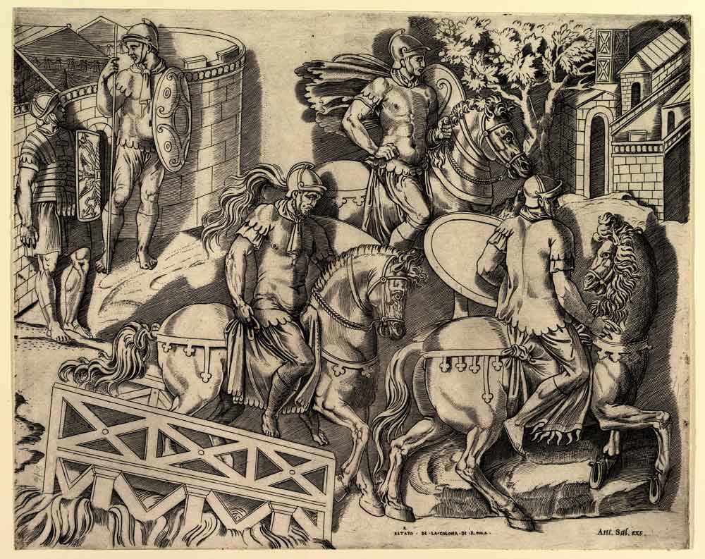 roman horsemen trajans column