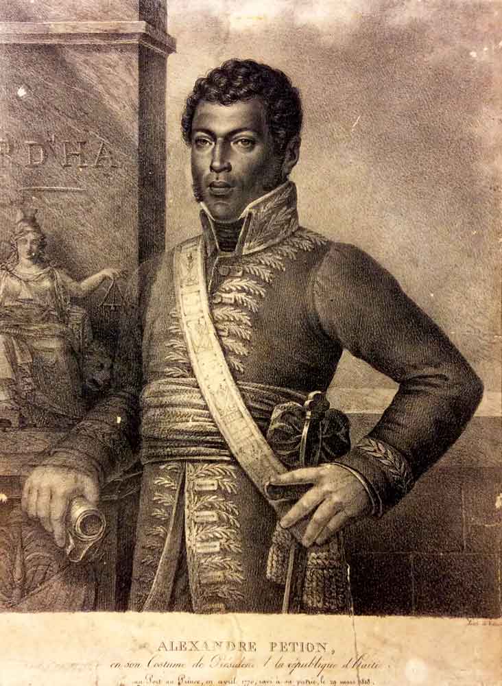 simon bolivar alexandre petion