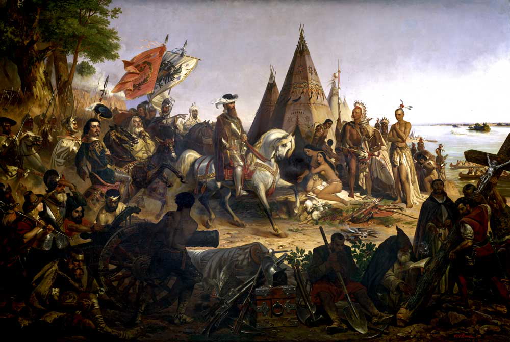 spanish conquistadors discovery mississippi
