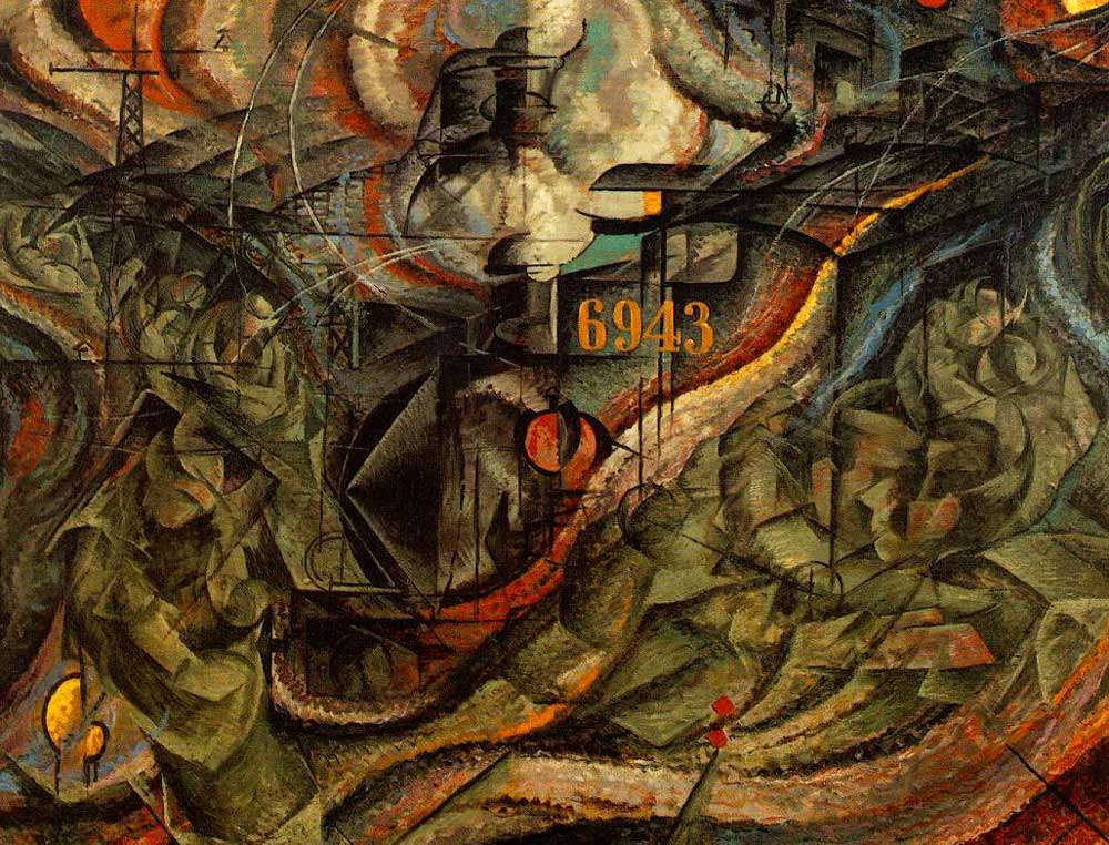 states of mind umberto boccioni