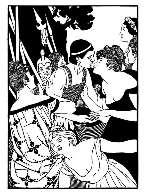 strang vine women illustration