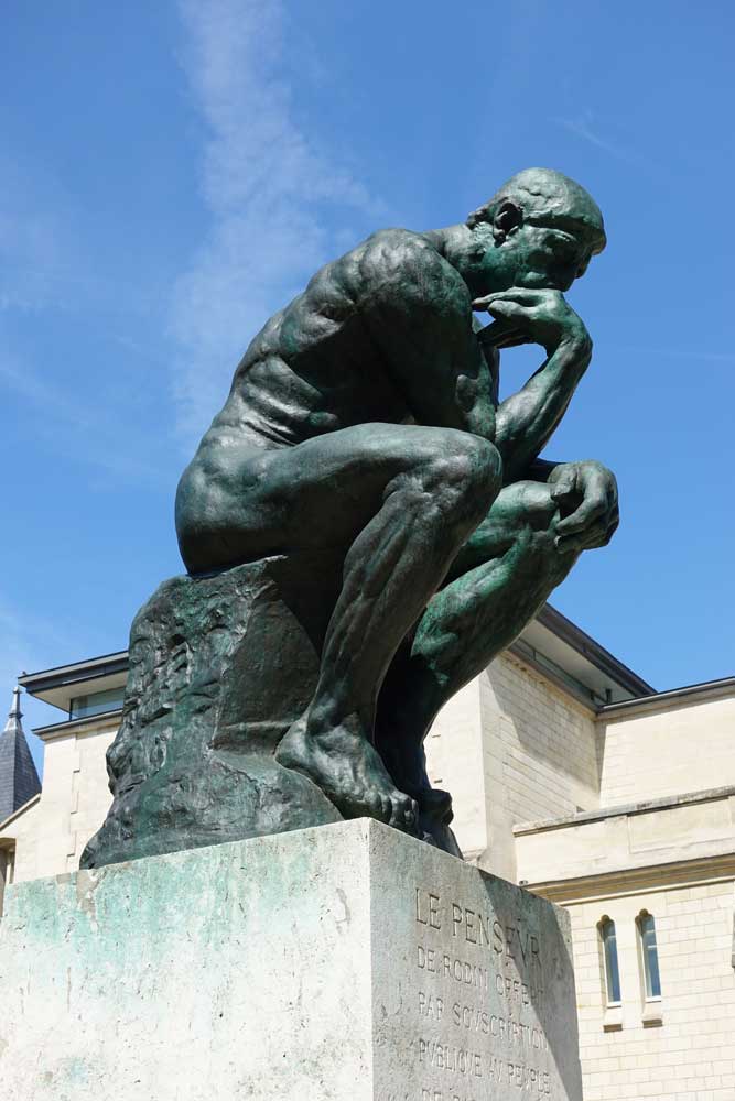 thinker musee rodin