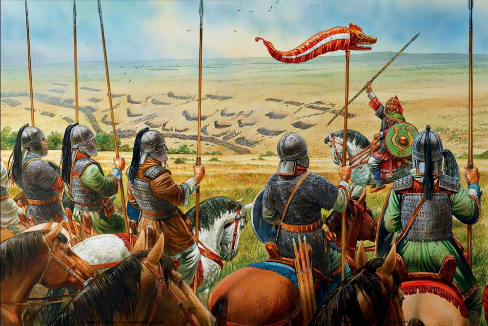 visigoth cavarly ready charge