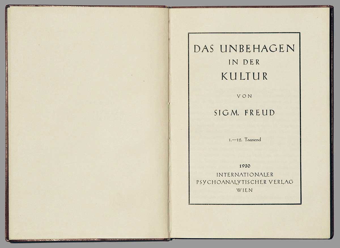 Freud unbehagen kultur