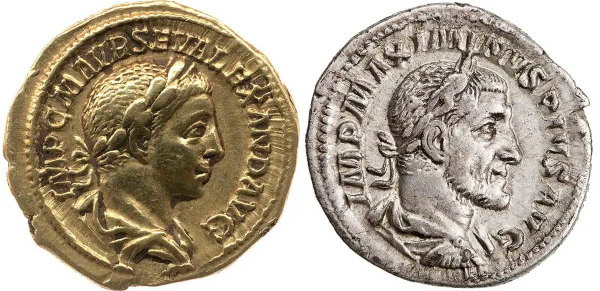 alexander severus gold coin