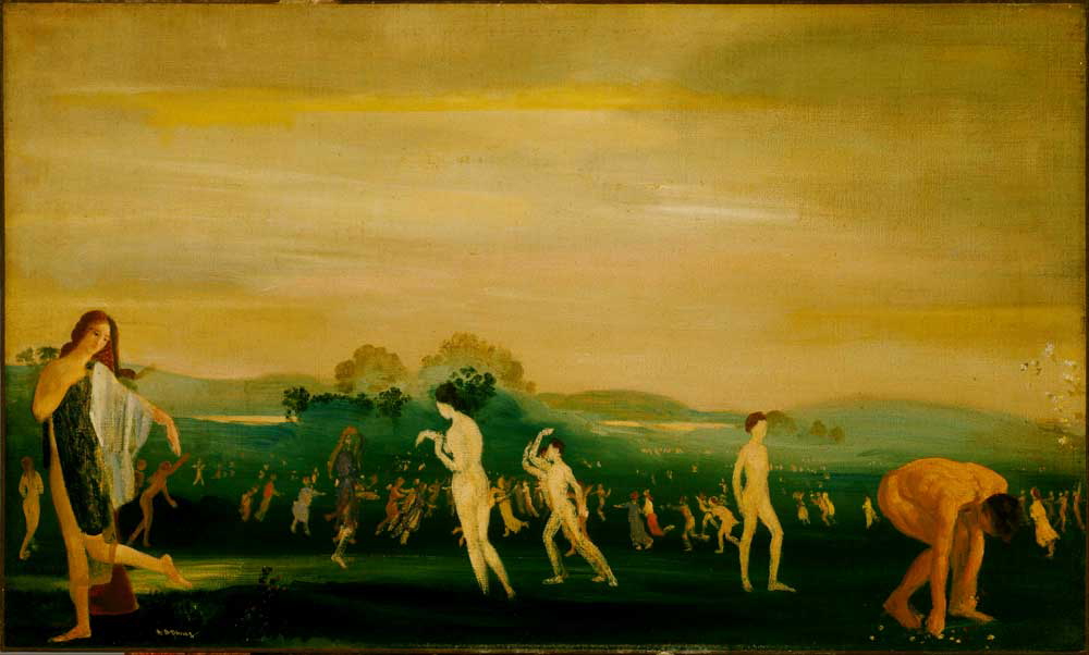 arthur b davies elysian fields painting