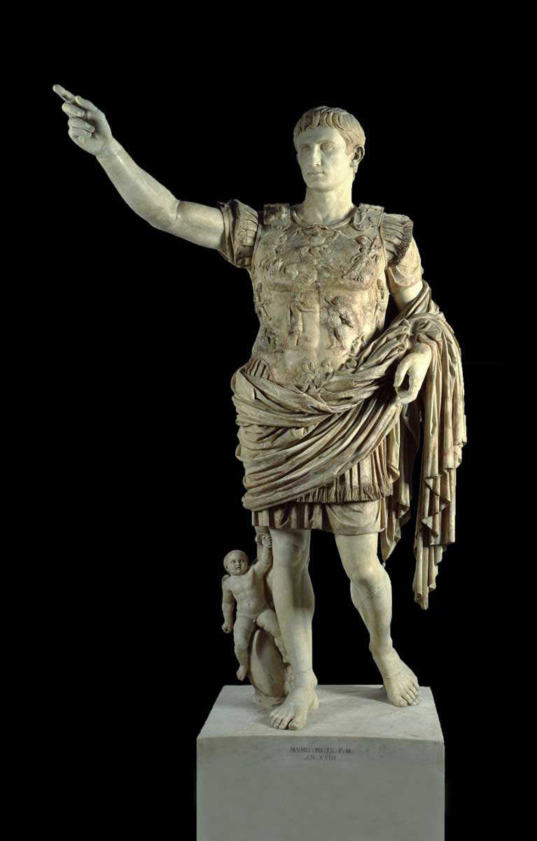 augustus prima porta statue