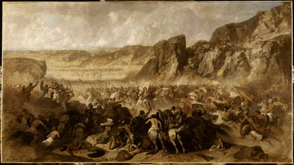 battle of cunaxa adrien guignet