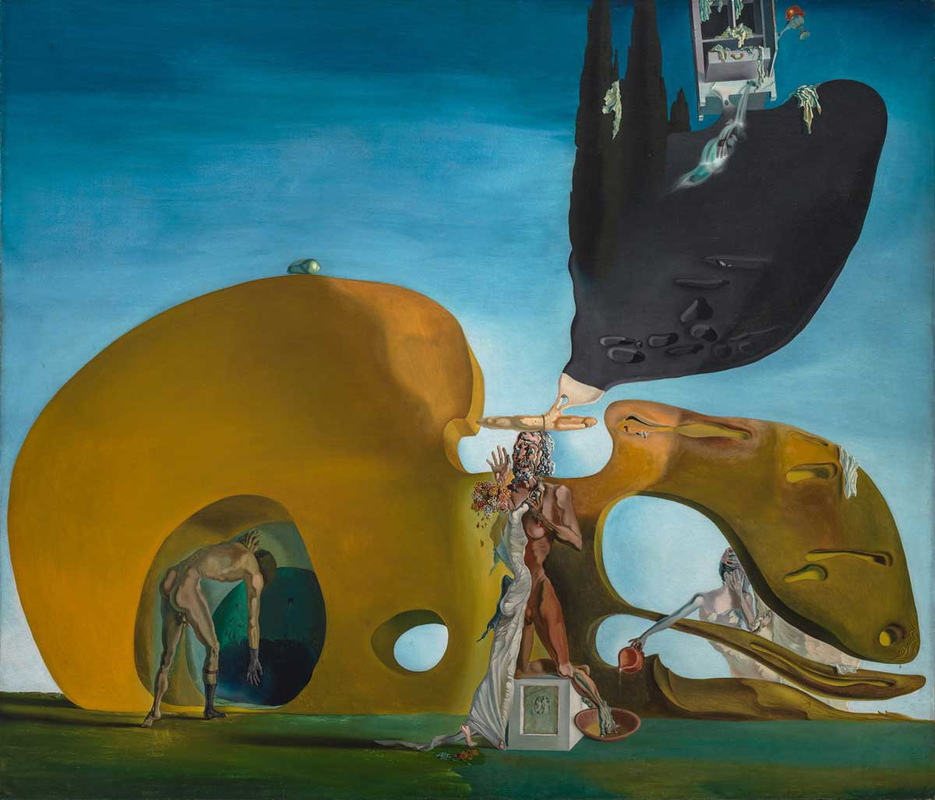 birth liquid desires dali