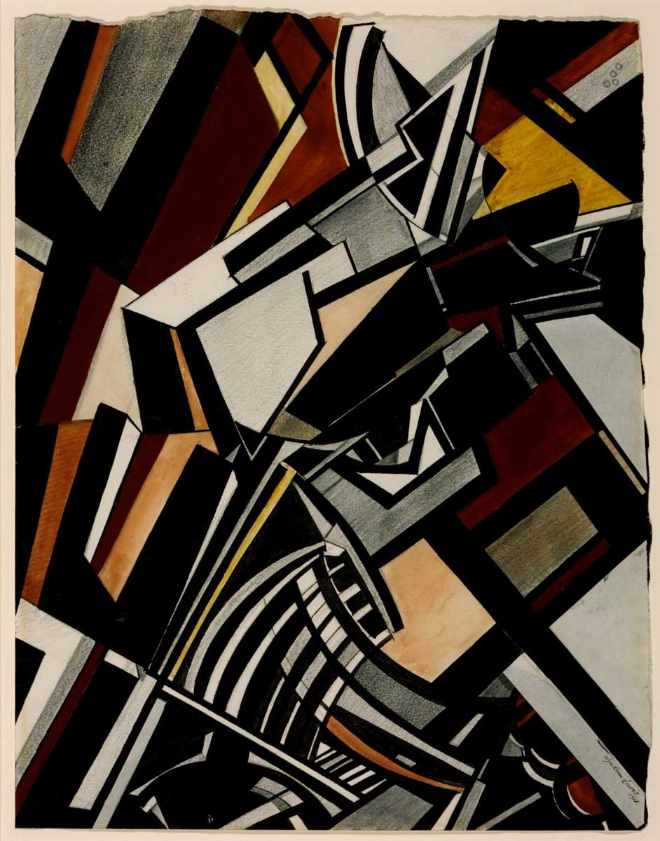 composition wyndham lewis vorticism