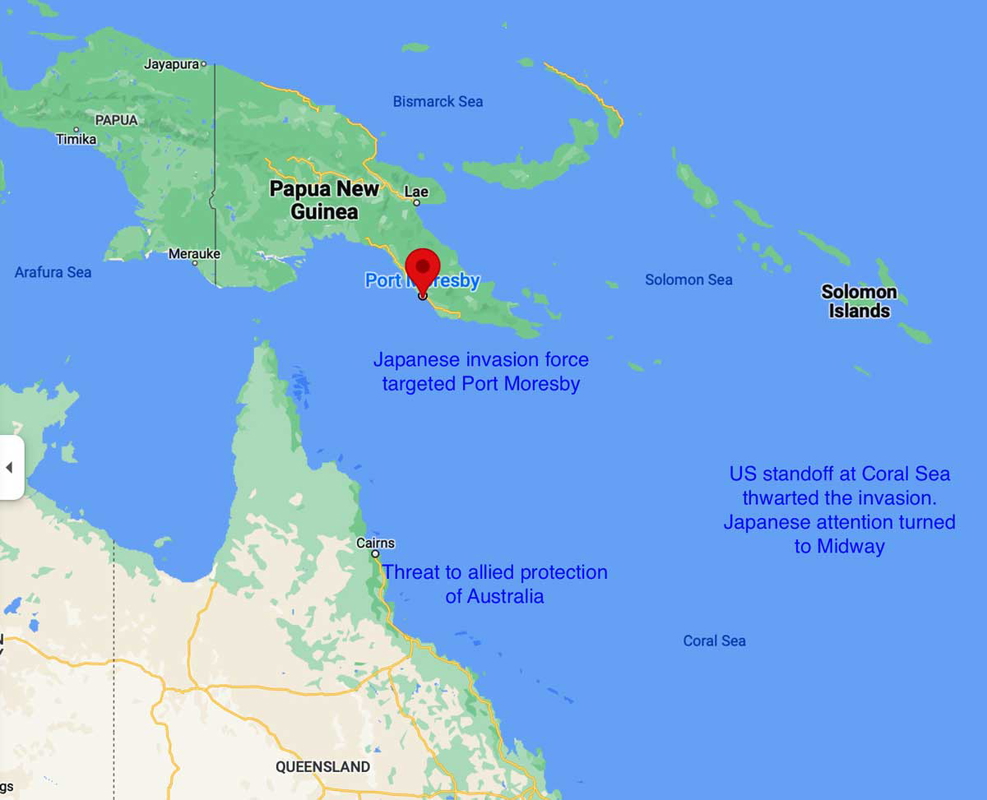 coral sea map