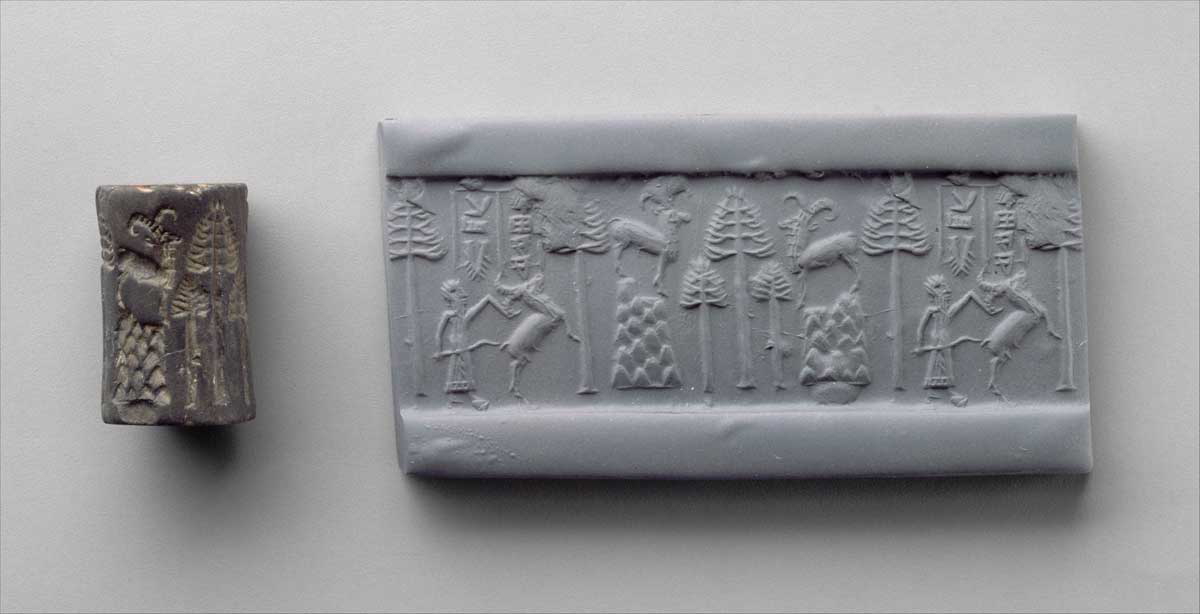 cylinder seal mesopotamian artifact