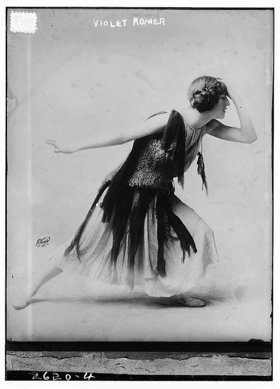 dancer violet romer flapper 1910 1915 photo