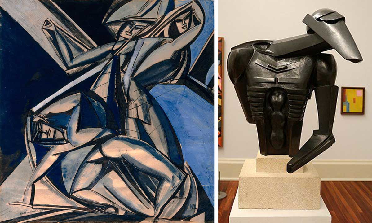 dancers study kermesse wyndham lewis and torso epstein