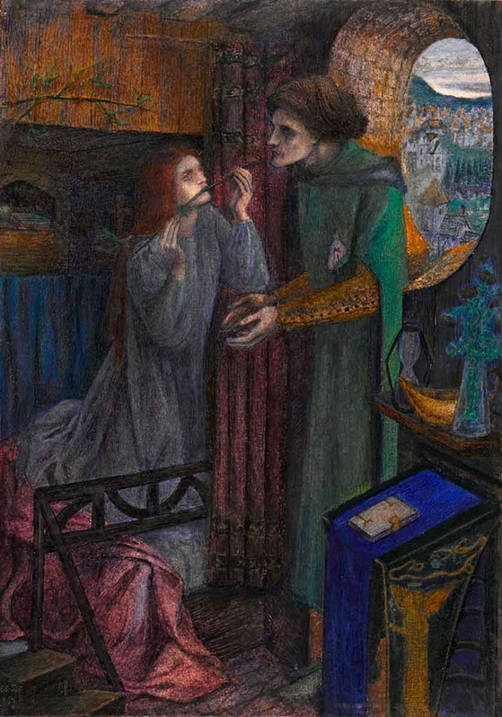 elizabeth siddal clerk saunders pre raphaelite