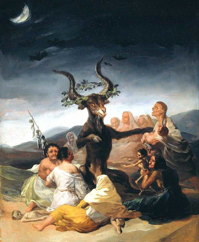 francisco goya witches sabbath