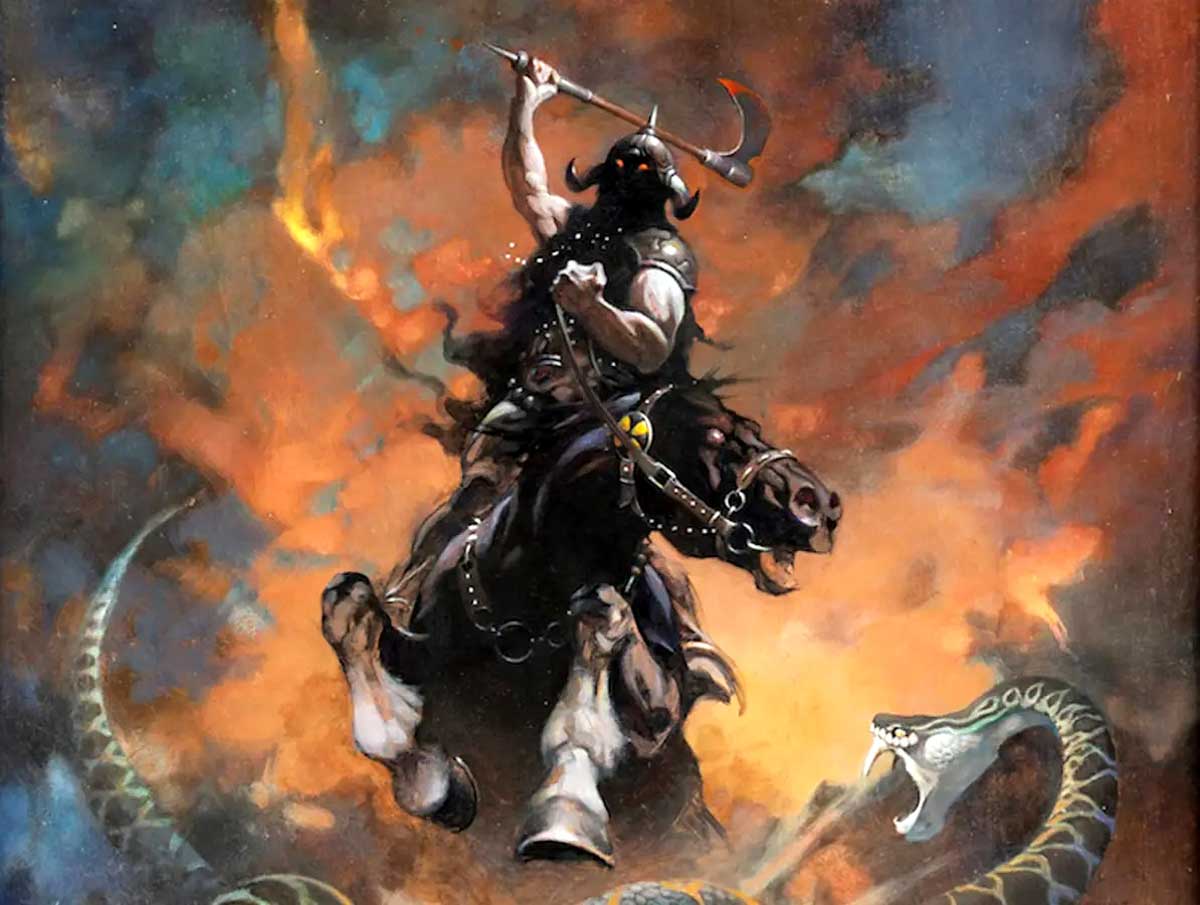 frank frazetta death dealer 6