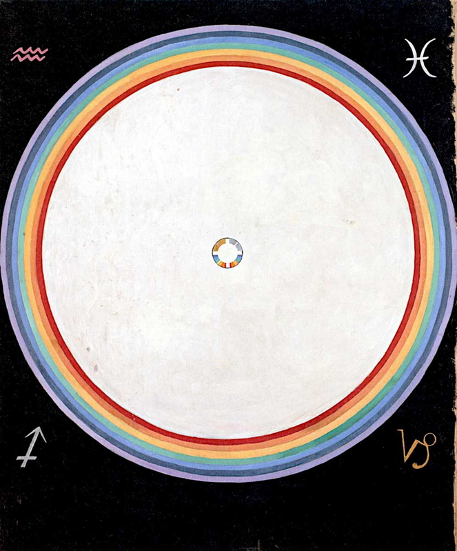 hilma af klint dove 14 painting