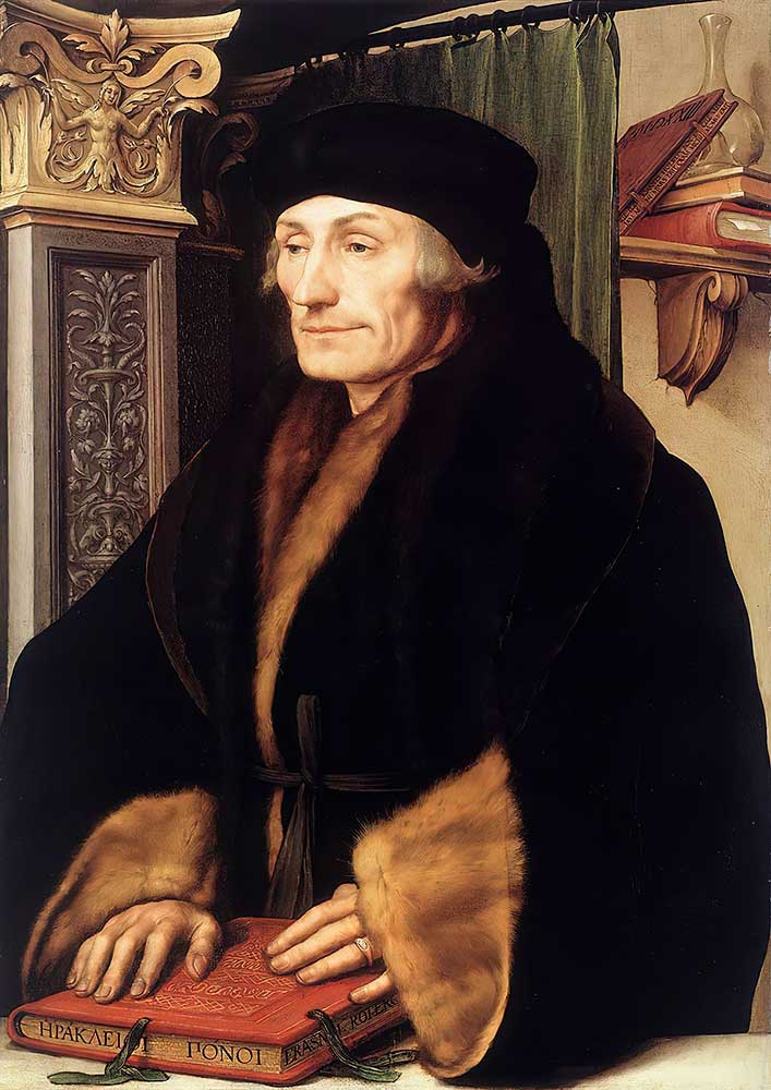 holbein erasmus portrait