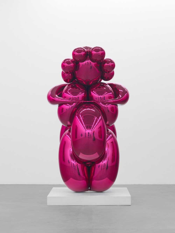 jeff koons balloon venus magenta