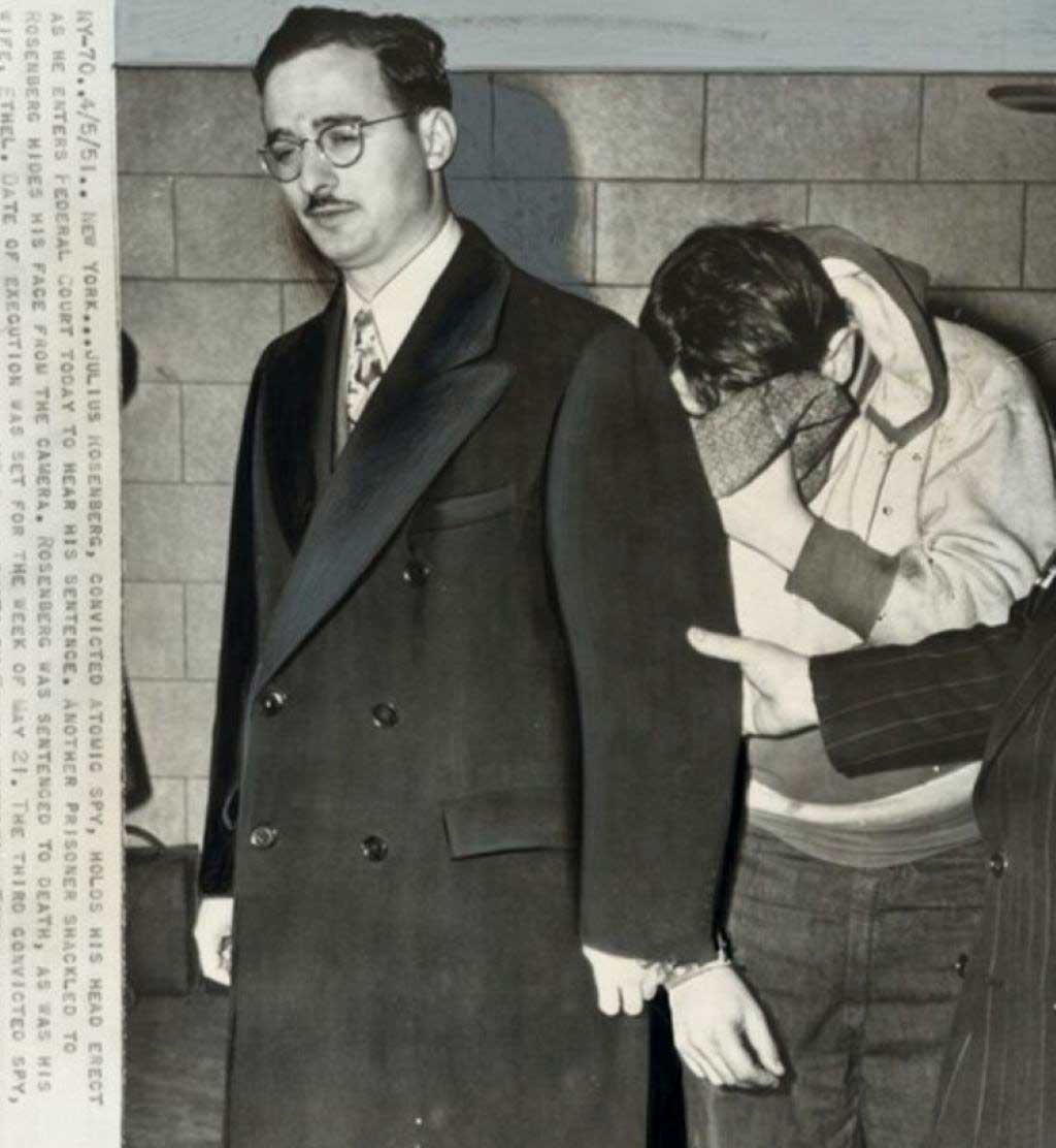 julius rosenberg handcuffed