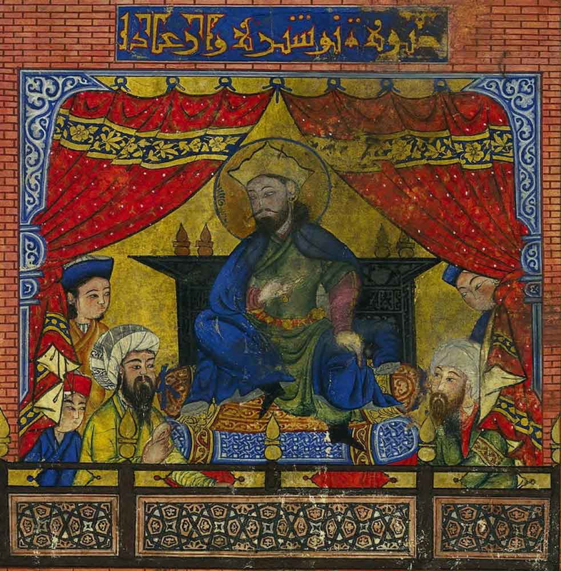 khosrow and sassanid court