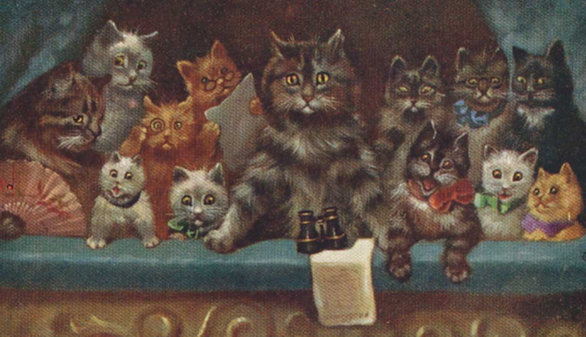 life and art of louis wain cats