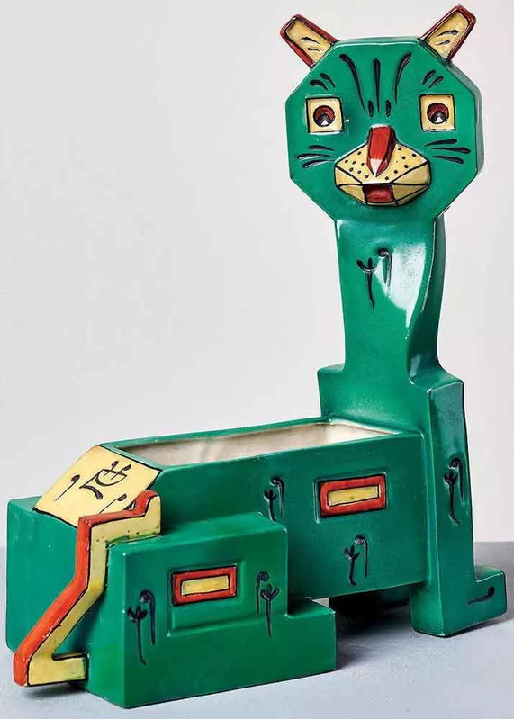 louis wain ceramic cat