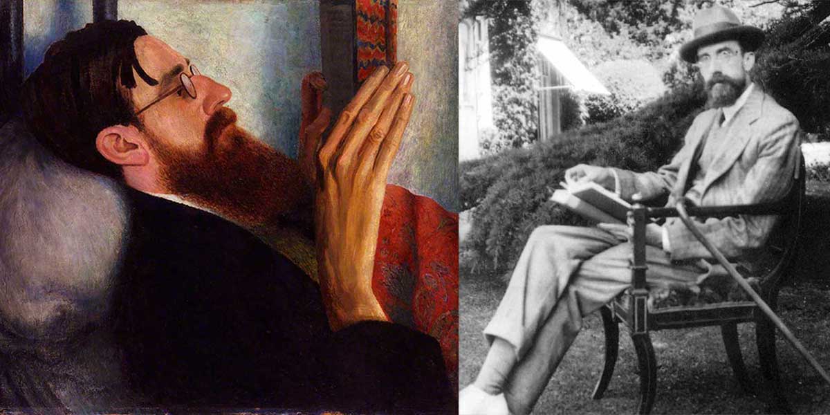 lytton strachey portrait dora carrington photo