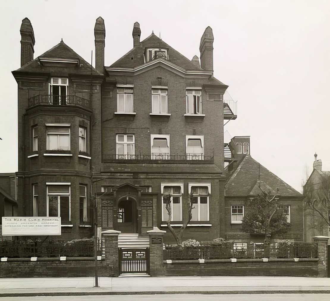 marie curie hospital 1930 london