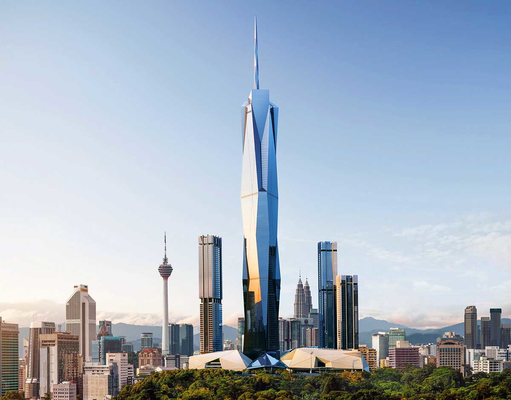 tallest buildings merdeka 118 kuala lumpur