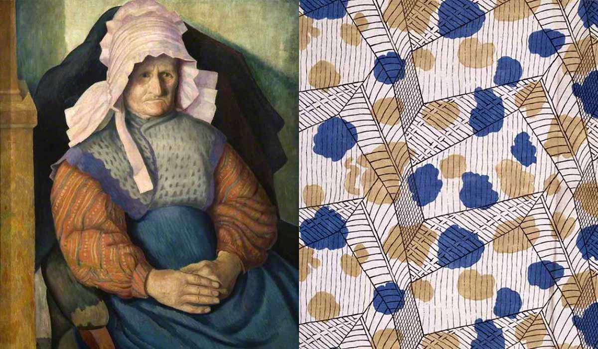 mrs box dora carrington and furnishing fabric omega workshops