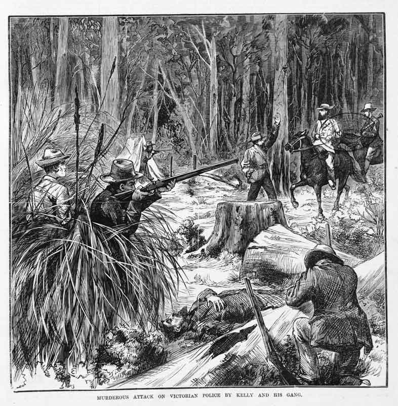 ned kelly australian outlaw bullock creek