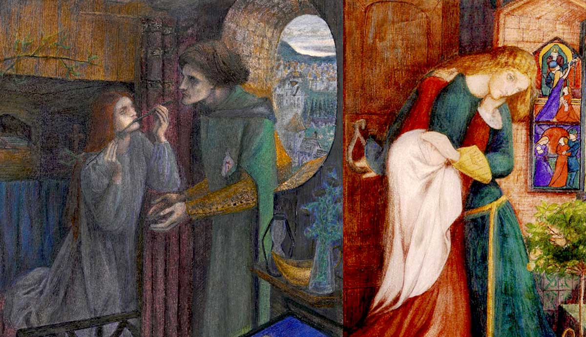 pre raphaelite artworks by elizabeth siddal