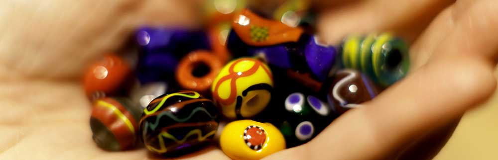 reconstruction viking beads