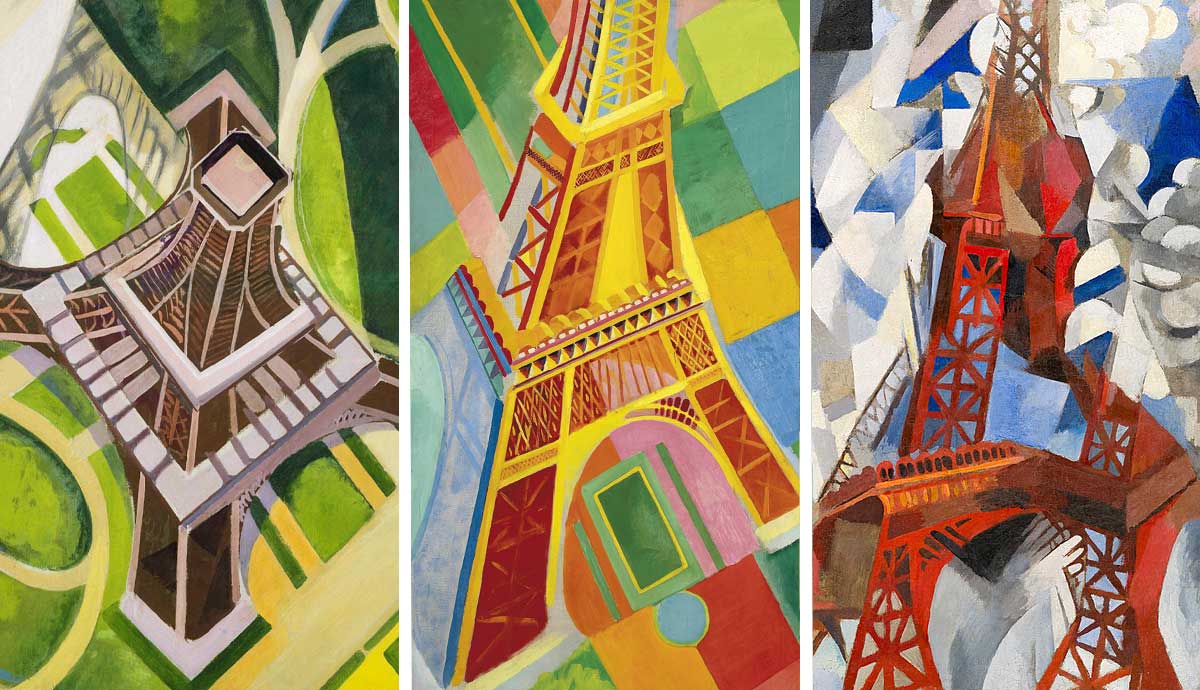 robert delaunay paint the eiffel tower