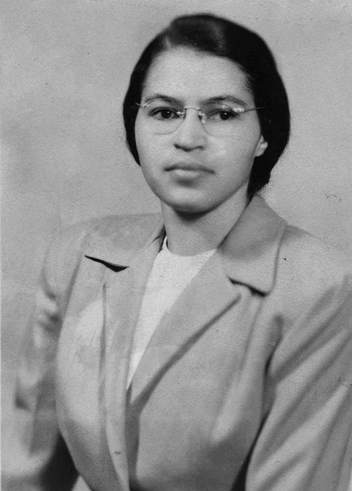 rosa parks young portrait