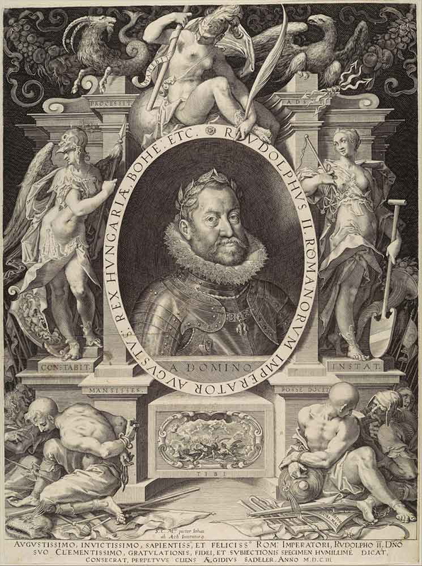rudolph ii portrait aegidius sadeler
