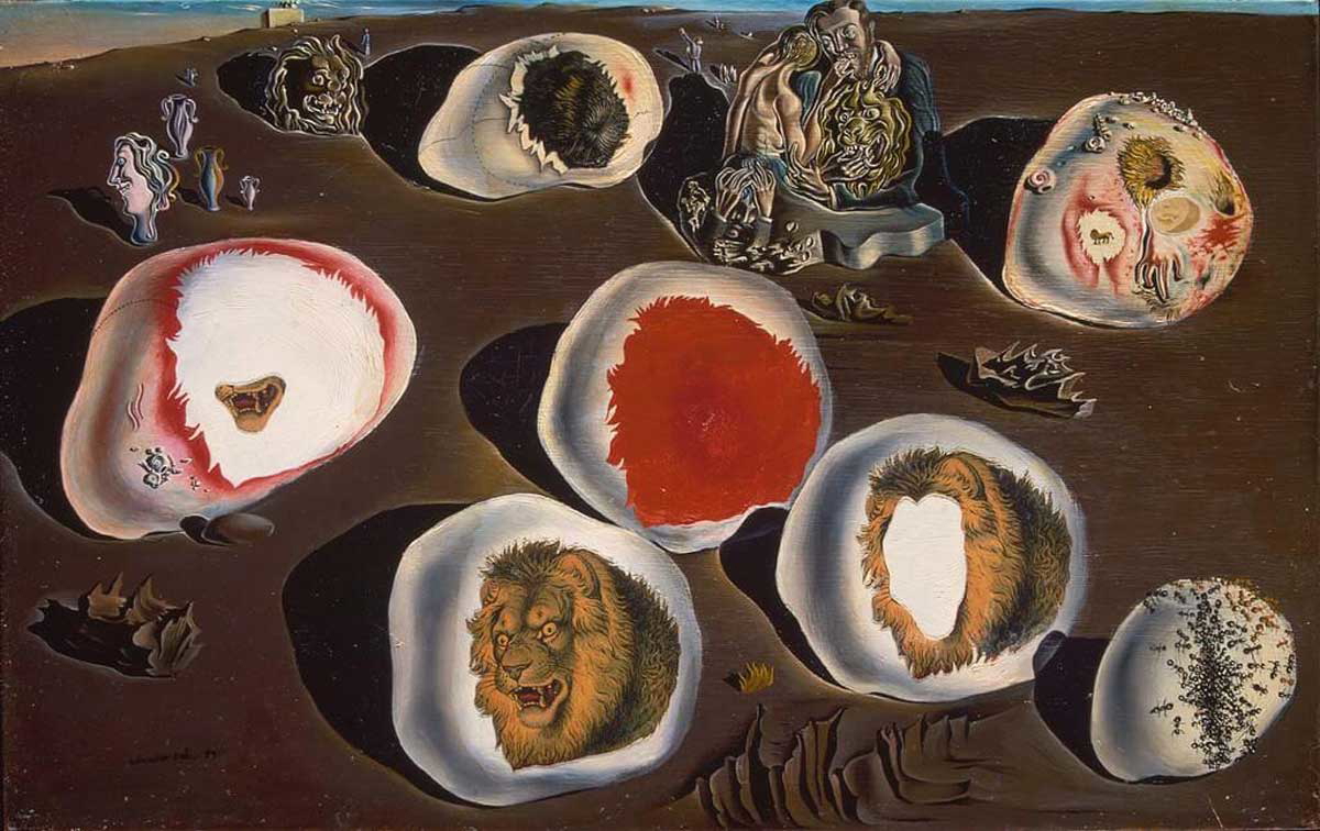 salvador dali accommodations of desire painting