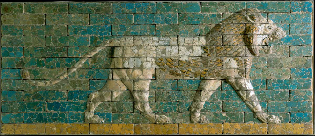 striding lion neo babylonian babylon
