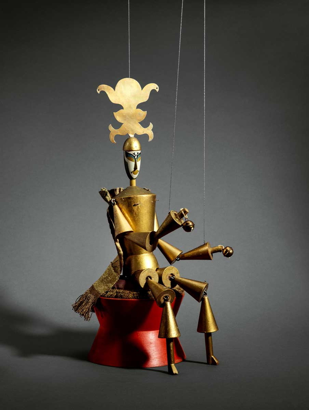 taeuber arp king stag marionette