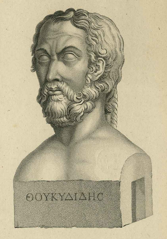 thucydides bust print