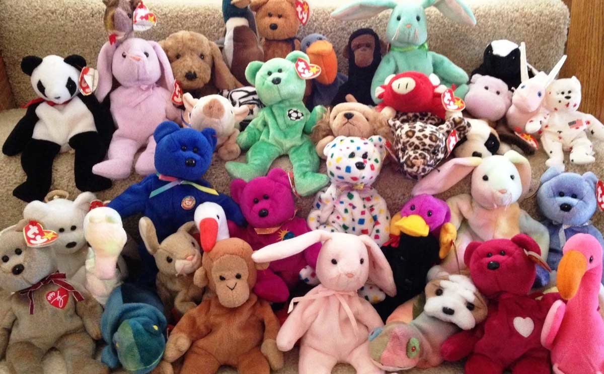 vintage toys beanie babies